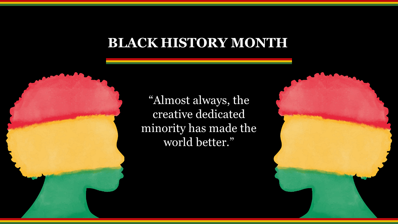 Incredible Black History Month Google Slides Template